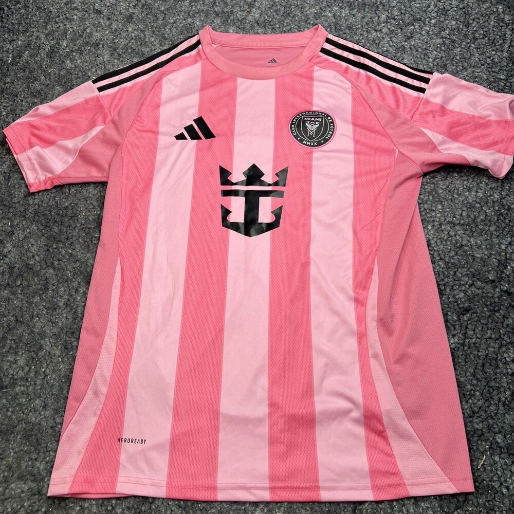 Adidas Aeroready Lionel Messi Jersey #10 Pink Home Size L Slim
